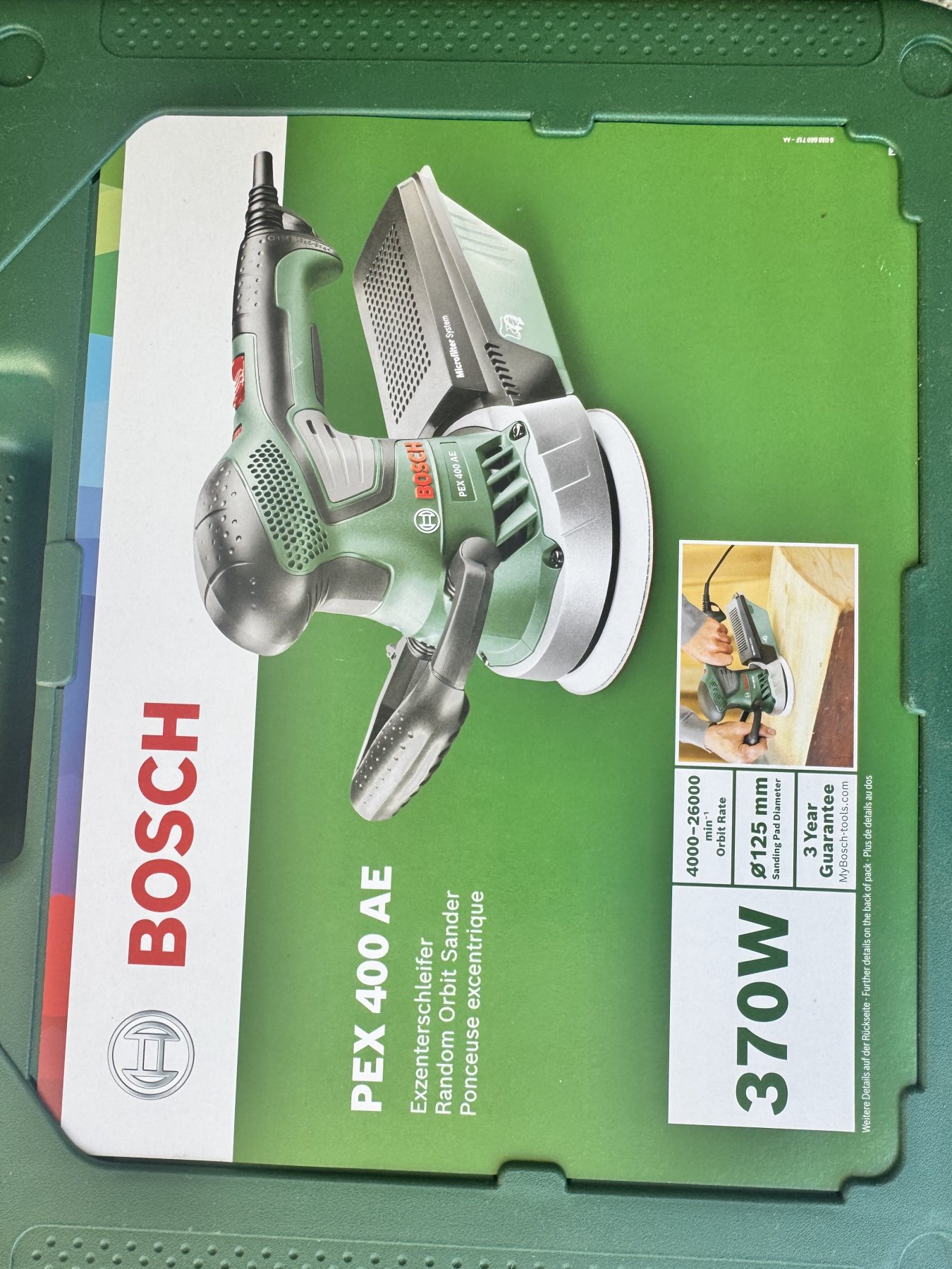 Exzenterschleifer Bosch PEX 400 AE